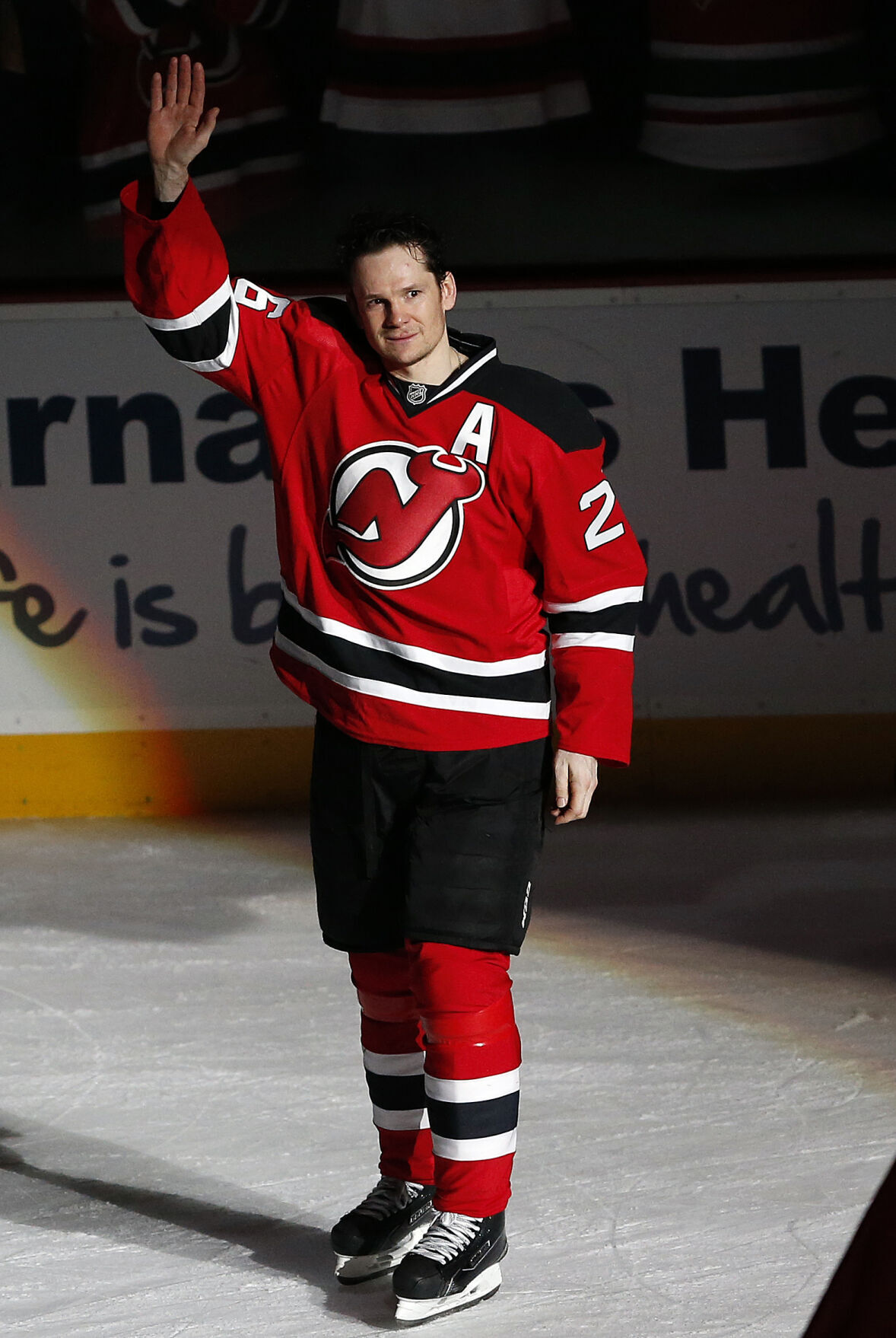2015: Patrik Elias has a goal and two assists to reach 1,000, NHL points
